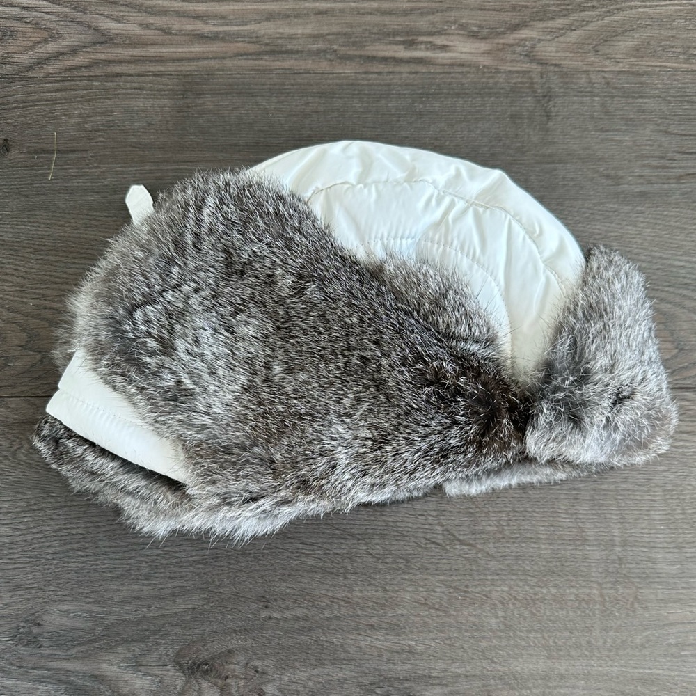 Crown Cap Rabbit Fur Aviator Hat - Picture 8 of 9